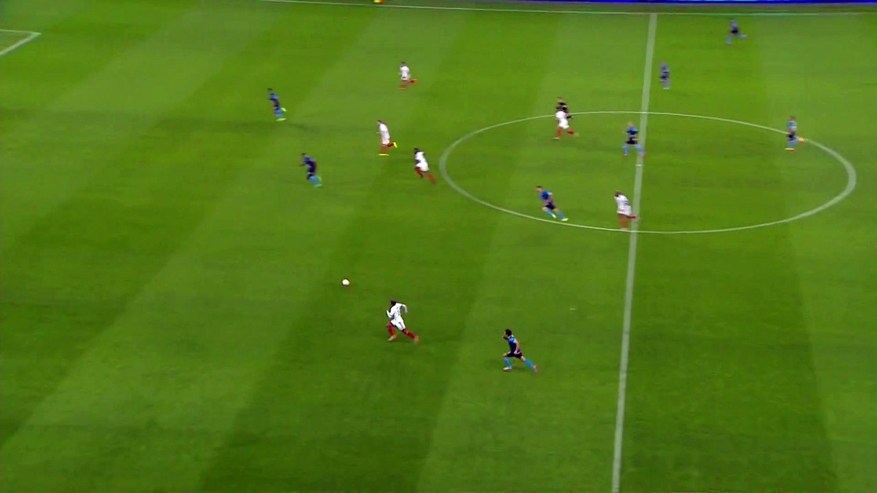 Le but de H. Bouazza face au Havre (6ème Journée Le Havre 0-2 Red Star)