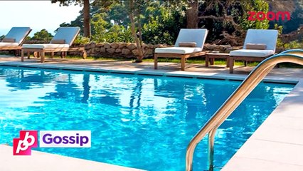 CAPTURED - Huma Qureshi chilling in Salman Khan's swimming pool - Bollywood Gossip
