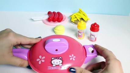 Hello Kitty Kitchen Playset ハローキティ キッチンセット Hello Kitty Pan Sartén Hello Kitty ハローキティ Cocin