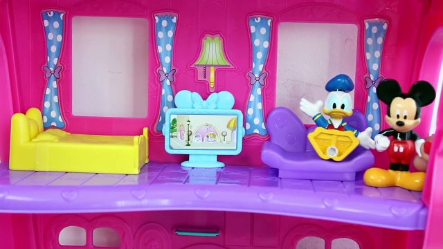 Minnies House La Casa de Minnie Mouse Минни Маус игрушки 미니 마우스 장난감 Disney Fisher Price T