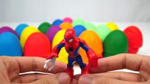 LEARN COLORS for Children w_ Play Doh Surprise Eggs Spiderman Cars 2 HULK McQueen Toys Playdough HD , HD online free 2016