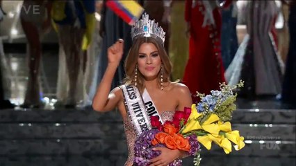 Miss univers 2015 trompé de gagnante