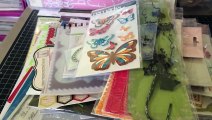 Papercraft Scrapbooking De-Stash Box #1