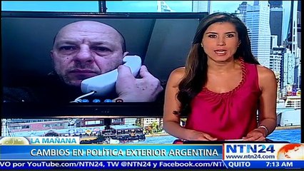 Analista político dice en NTN24 que deterioro de relación entre Argentina y Venezuela es “inevitable”