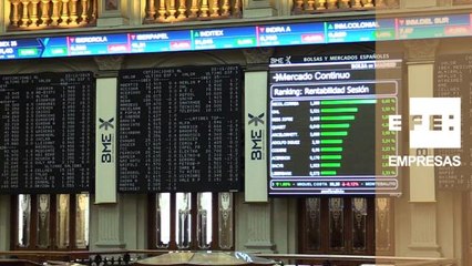 La Bolsa mantiene su subida a mediodía y aguanta los 9.400 puntos
