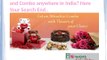 Flowerscakesonline delivers Flowers, Cakes, Chocolates and Combo to your loved one anywhere in India