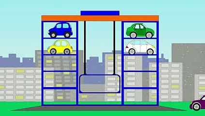 Cars. Cartoon car park. Cartoons for children - YouTube