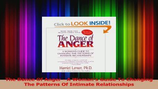 Download  The Dance Of Anger  A Womans Guide To Changing The Patterns Of Intimate Relationships Ebook Online