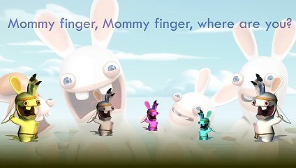 Rabbids Finger Family Song Daddy Finger Nursery Rhymes Full animated cartoon english 2015 catoonTV!