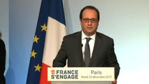 Hollande appelle à 