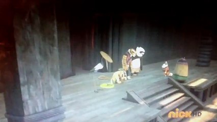 Tigress sleeps on Po