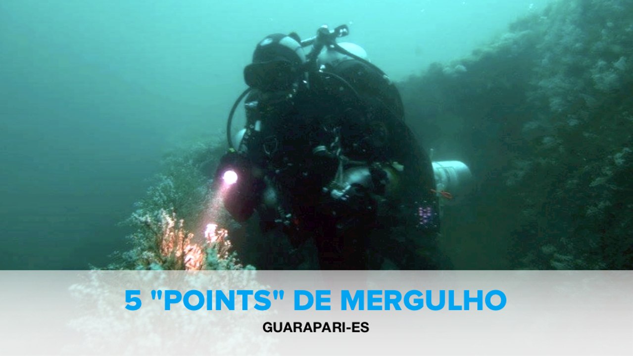 5 lugares para mergulhar em Guarapari
