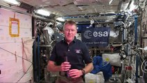 Newly Arrived Space Station Crew Member Talks with British Media