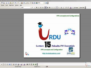 PA Firewall Essentials Lecture 15
