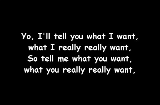 Spice Girls - Wannabe (Lyrics)