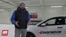 Essai des pneus hiver Hankook en Finlande