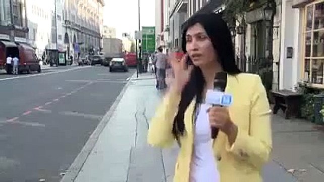 لقطة مضحكة علي الهواء مباشرة