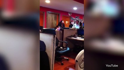 Raging exec mercilessly fires employee accused of theft