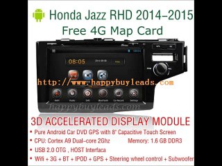 Honda Jazz RHD Radio Android DVD TV Bluetooth Wifi for Car