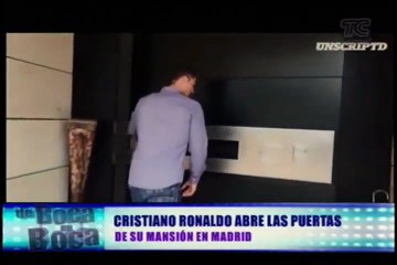 Cristiano Ronaldo abre las puertas de su mansión en Madrid