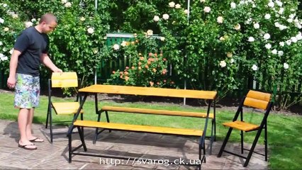 Скамейка стол! (трансформер)