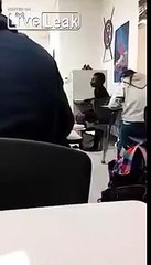 Kid Punches Another Kid In Class