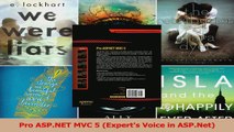 Pro ASPNET MVC 5 Experts Voice in ASPNet PDF