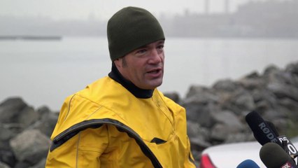 Man Braves Used Condoms and "Floating Turds" in Swim Down Newtown Creek