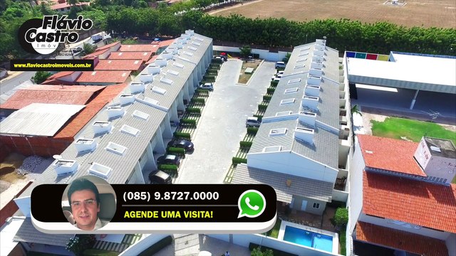 ANDALUZIA - CONDOMINIO FECHADO DE CASAS DUPLEX NA LAGOA REDONDA EM FORTALEZA