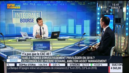 Y'a pas que le CAC: Quels scénarios anticiper pour 2016 ? - 22/12