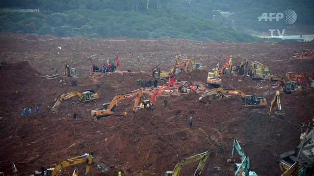 Weiterhin viele Vermisste nach Erdrutsch in China