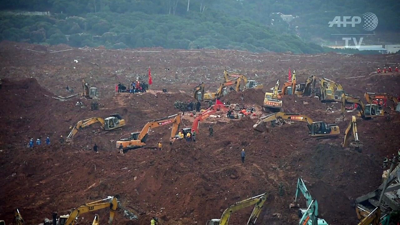 Weiterhin viele Vermisste nach Erdrutsch in China