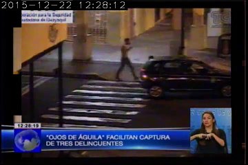 "Ojos de águila" facilitan captura de tres delincuentes