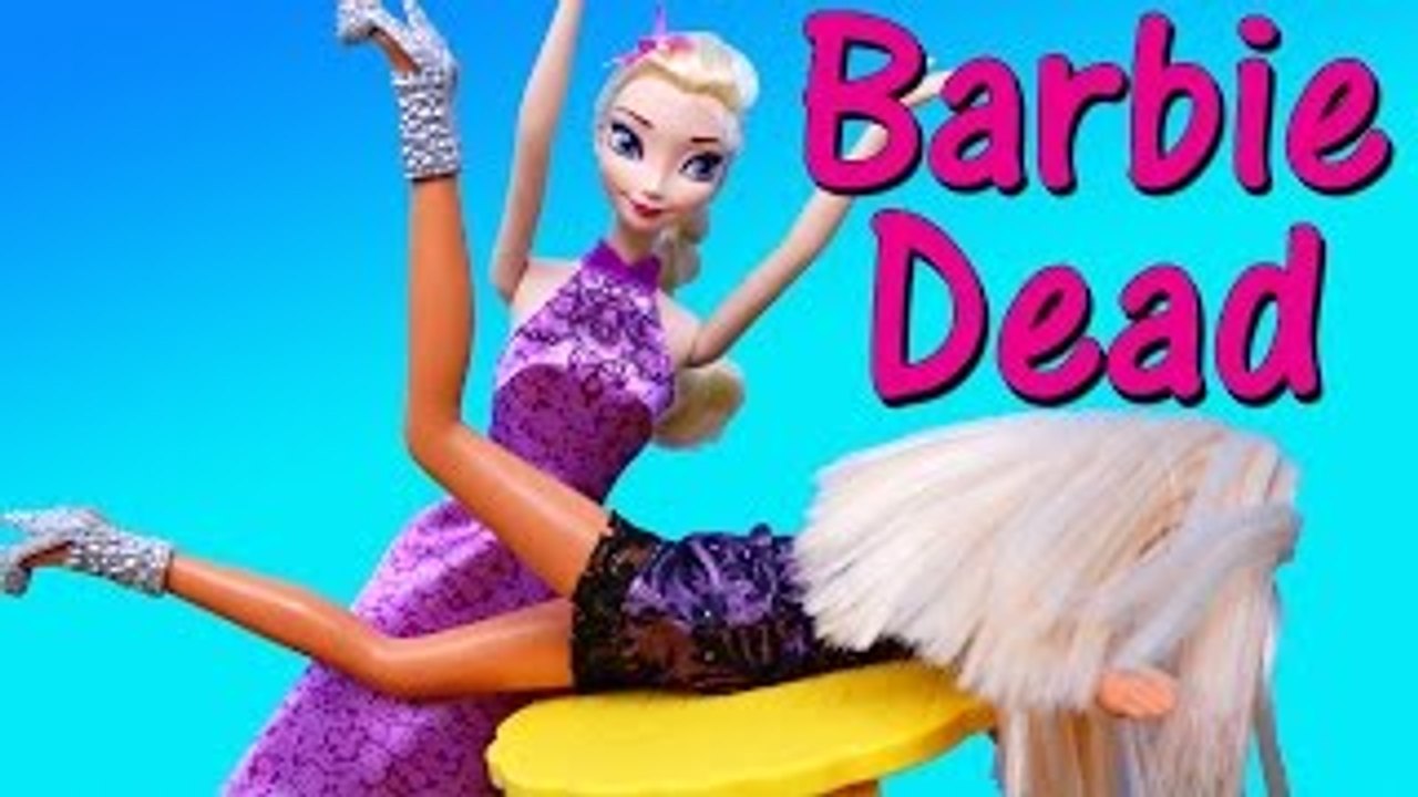 BARBIE DEAD! Barbie Dies by McDonalds Poison + Disney Frozen Elsa &  Spiderman Parody Disne - Dailymotion Video