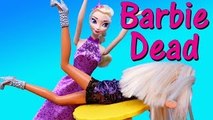 BARBIE DEAD! Barbie Dies by McDonalds Poison   Disney Frozen Elsa & Spiderman Parody Disne
