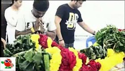 Devi Sri Prasad&#39;s Father Death Video Surya and More Celebs Pays Tribute to