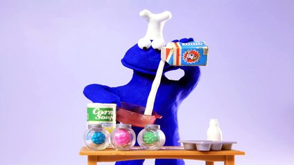 Play doh Stop motion Patrick Spongebob claymation clay animation plastilina playdo Patrici