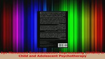 PDF Download  Eye Movement Desensitization Reprocessing EMDR in Child and Adolescent Psychotherapy Read Online