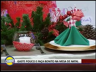 DICAS PARA UMA MESA DE NATAL ESPLÊNDIDA
