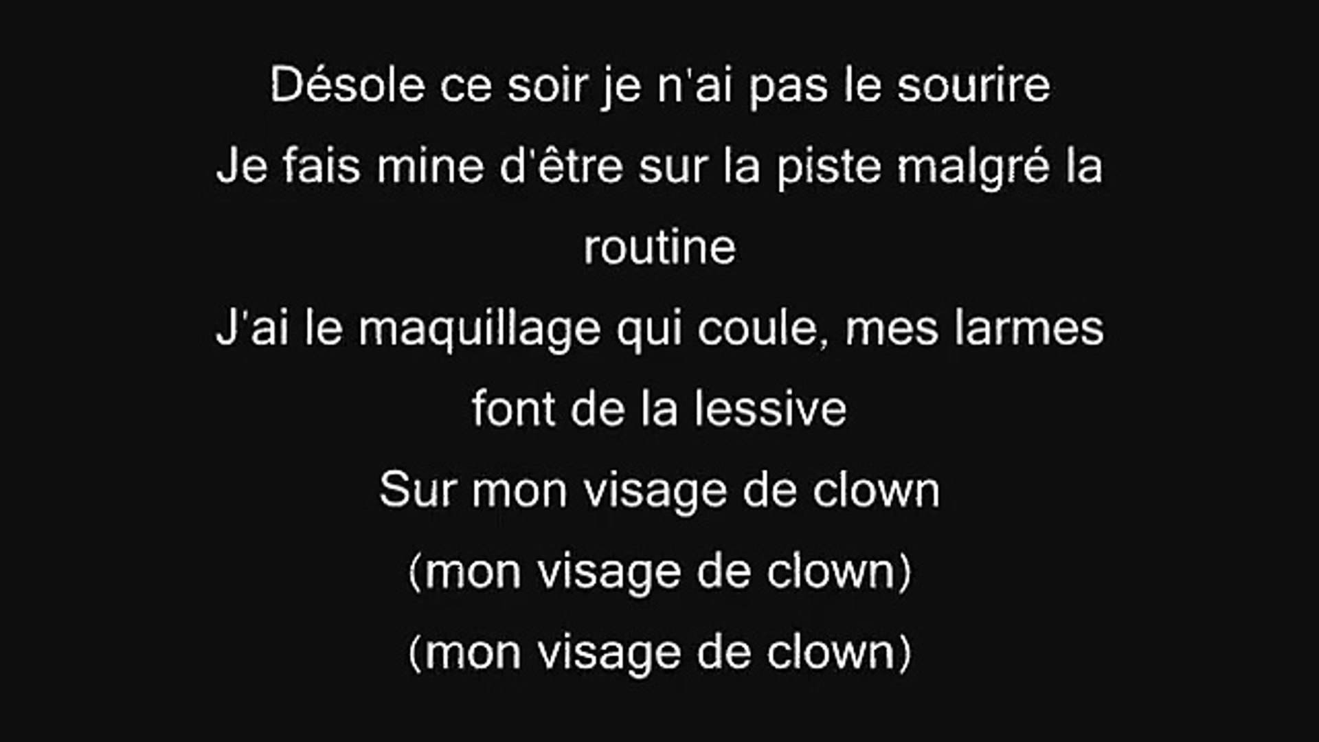 Soprano -Clown- paroles - Vidéo Dailymotion