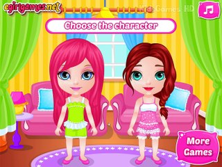 Baby Barbie Pj Party Game - Barbie Baby Games - Dora the Explorer
