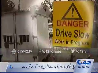 Traffic jams become a routine on main city roads