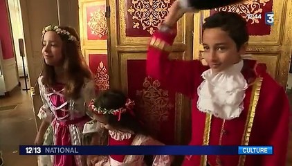 Au château de Fontainebleau, les visites se font en costumes d'époque