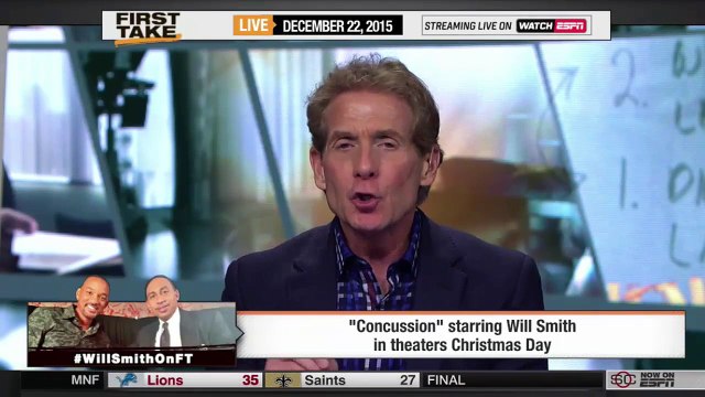 ESPN First Take - Stephen A. on Concussion Excellence Performance by Will Smith