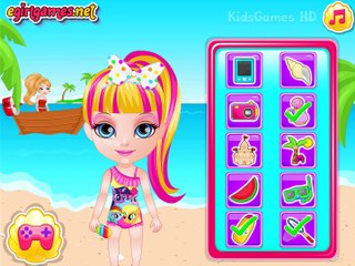 Baby Barbie Games - Baby Barbie Beach Slacking - Dora the Explorer