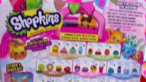 Shopkins Season 4 with 2 Surprise Blind Bags Ride and Race Num Noms on Go Go Cafe Playset