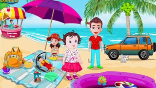 Baby Lisi Game Movie - Baby Lisi Beach Fun - Dora The Explorer