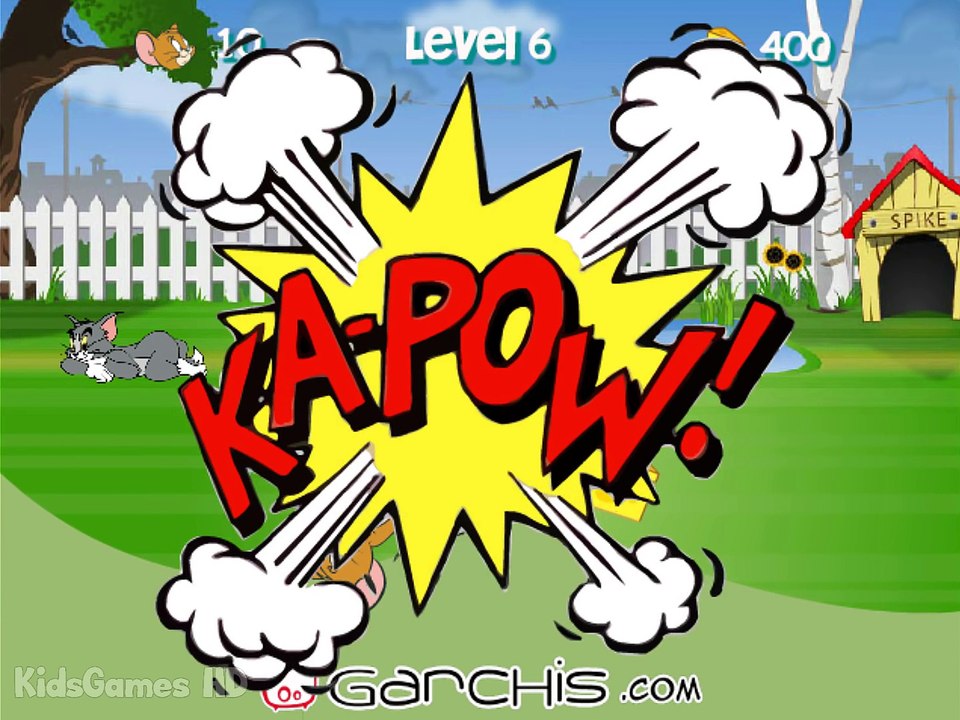 Tom and Jerry Cartoon Game - Tom and Jerry Backyard Ride - Tom and Jerry Games