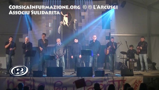 #Corse L'Arcusgi live Natale Per i Patriotti Aiacciu 2015 @sulidarita TDR