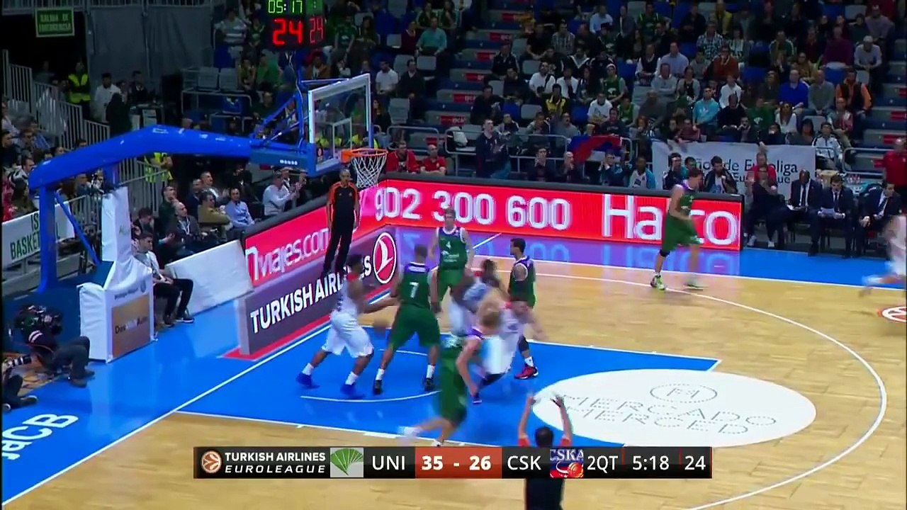 Highlights: Unicaja Malaga-CSKA Moscow